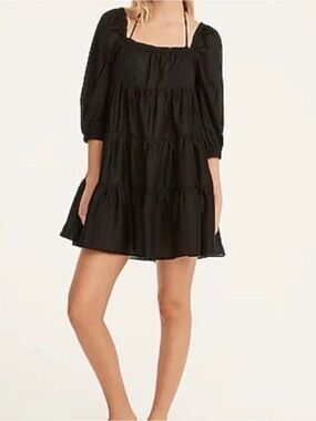 NWT J Crew Cotton Voile Beach Dress L